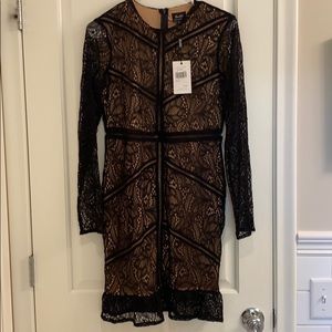 New With Tags Bardot Lace Black Dress